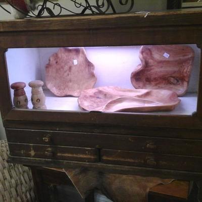 Antique lighted dentist cabinet. Was $220 now $170.
