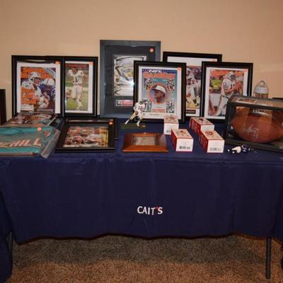 Miami Dolphins & NFL Collectible Items