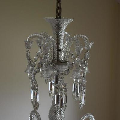 Baccarat 12 arm chandelier - Private showing available