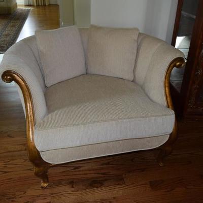 Christopher Guy Taupe Chair - Private showing available 