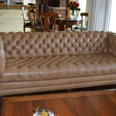 Hancock Moore leather sofa - Private showing  available