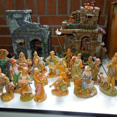5" Fontanini Nativity figures