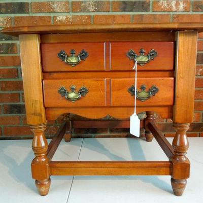 Vintage Early American style side table