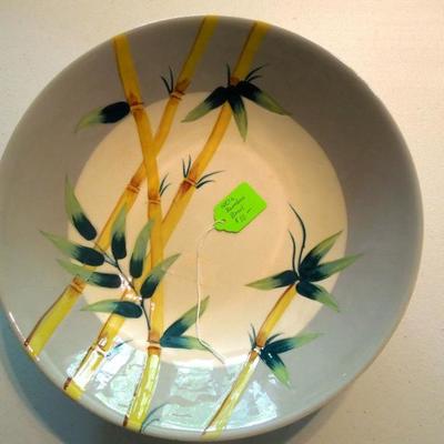 Weil Ware Bamboo pattern serving bowl