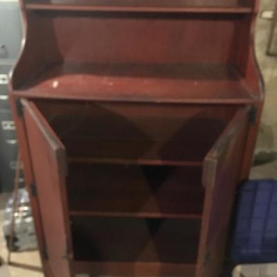 $120   Brown Wood Cabinet   (photo 1 of 2)   * Cash Only.  No Returns. Local Pick Up In MEDIA, PA.  Buyer needs to bring vehicle, tools...