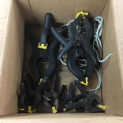 Clamps and string