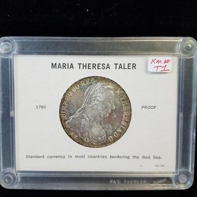 Maria Theresa Taler Silver Proof