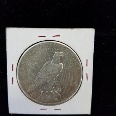 1928-P Peace Dollar AU58