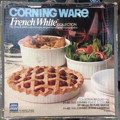 Corning Ware French White Set