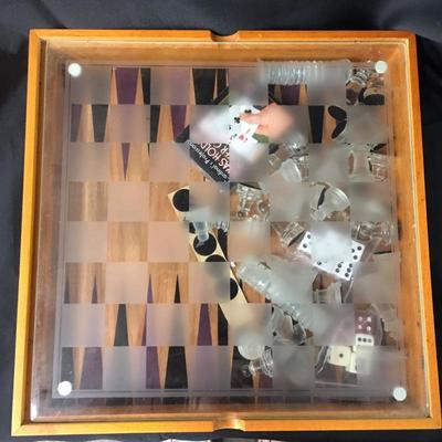 Chess and checker board