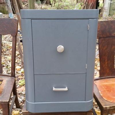 art deco nightstand