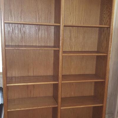VKE085 Large Eight Shelf Bookcase Unit

