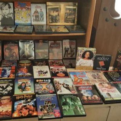 VKE080 Huge DVD Movie Lot - All Genres
