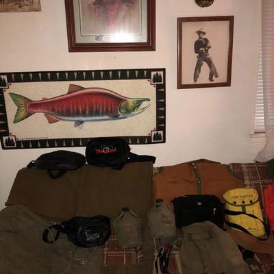 Wall Art and Military Bags