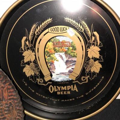 Vintage Olympia Beer Serving Tray