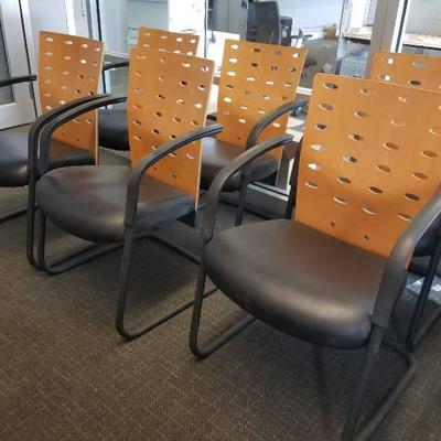 Lot of (6) office chairs