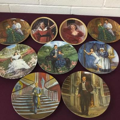 Gone With the Wind Collector Plates