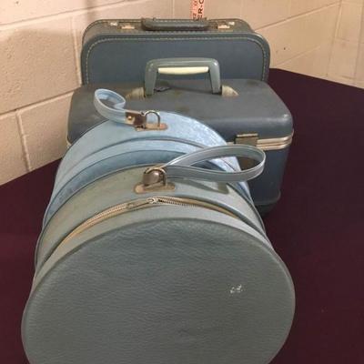 Four-Piece Vintage Luggage
