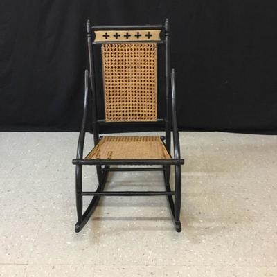 Antique Cane Rocker