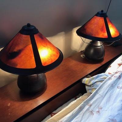 Matching Bedside Lamps