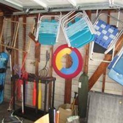 Lawn Furniture and Sports Items