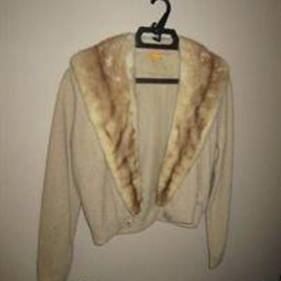 Vintage Fur Trimmed Jacket