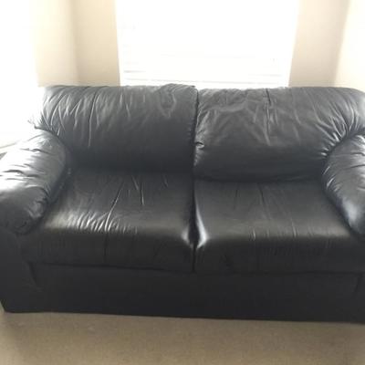 Black Love Seat, $60
