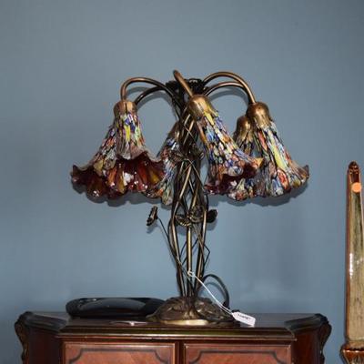 Vintage tulip lamp