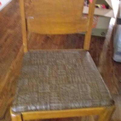 Chair $45 
17 X 15 X 34