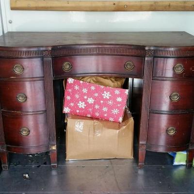 mahogany vanity