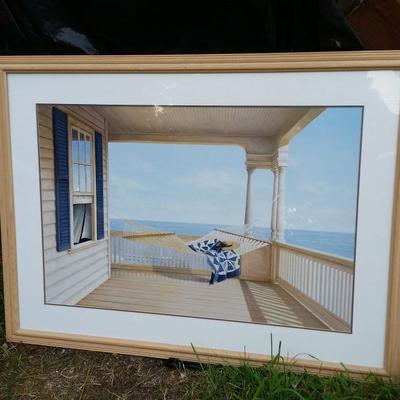 seashore theme prints