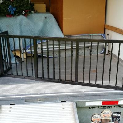 pet barrier gates free standing ornamental iron
