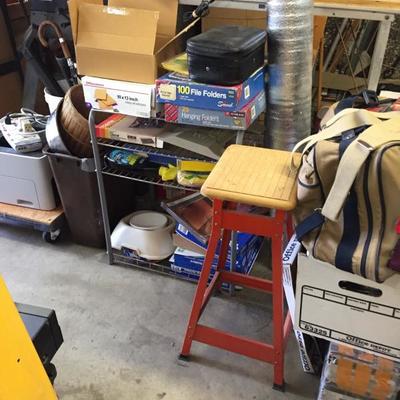 Office supplies, stools