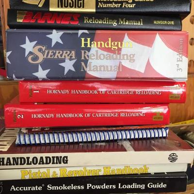 Gun Reloading guides and manuals 