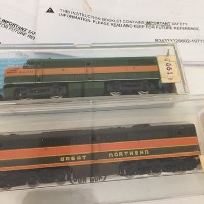 N Scale engine 