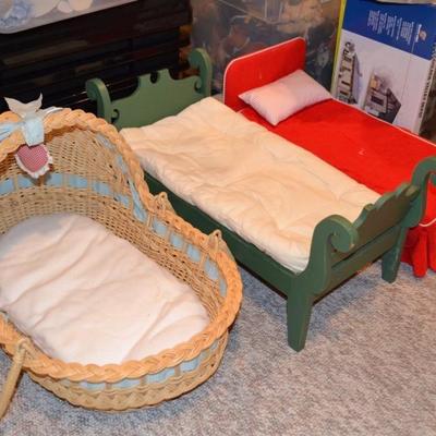 American Girl and Bitty Baby beds