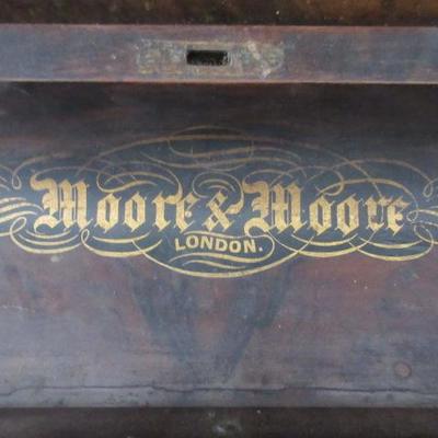 Antique piano by Moore & Moore of London