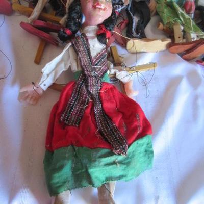 Vintage marionette puppet