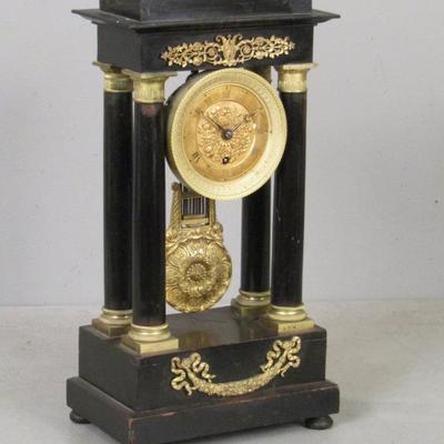 Lot 0374: Antique Empire Style Mantle Clock
Est. $300 - $500