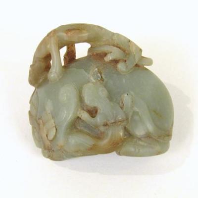 Lot 0092: Chinese Carved Jade Animal Toggle
Est. $300 - $400
