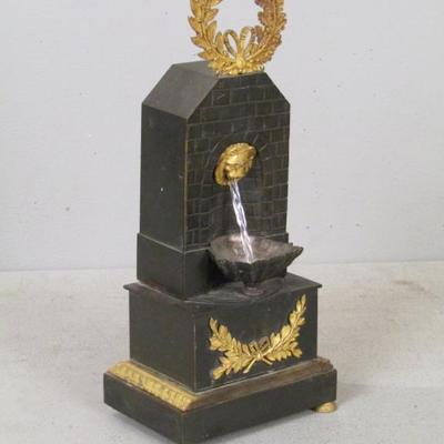 Lot 0384: Empire Style Bronze Mounted Faux Fountain
Est. $300 - $500