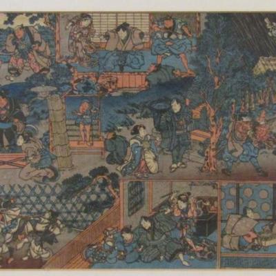 Lot 0270: Japanese Woodblock Print
Est. $400 - $600