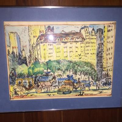 Signed Robert Patterson Watercolor