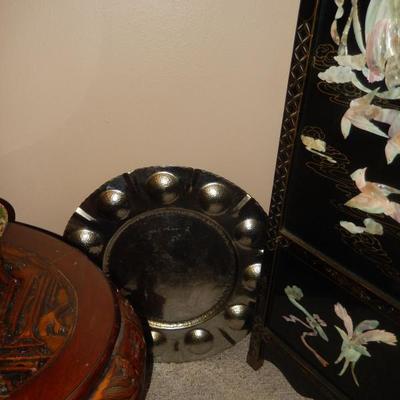 Large Metal Wall Plaque 
