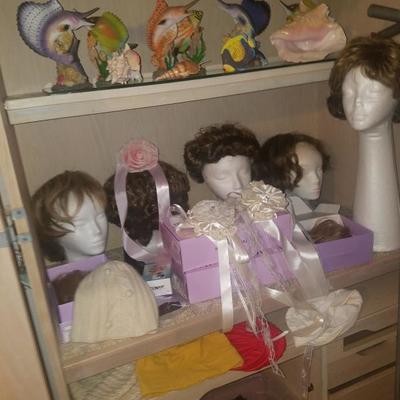 Many wigs..new in boxes