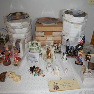 Toy, plate collectibles