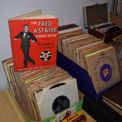 Vintage vinyl records
