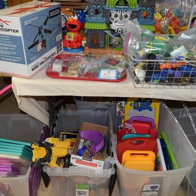 Toys, crafts, home school supplies