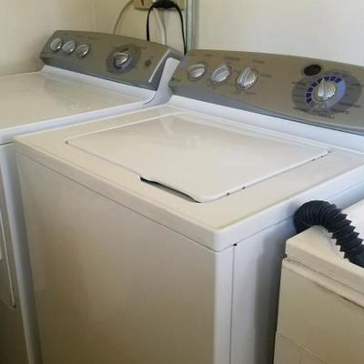 GE Profile washer and dryer