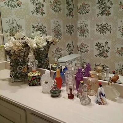 Perfume Bottles and Decorative Vases
